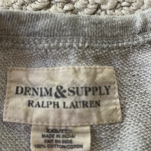 RALPH LAUREN DENIM&SUPPLY RAGLAN AZTEC SWEATER XXS - Picture 3 of 3